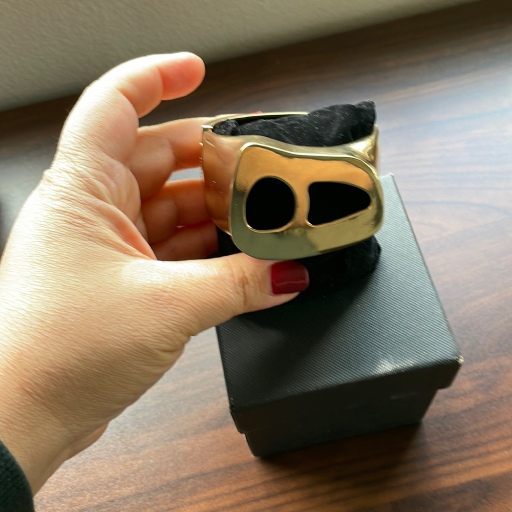 Nimany Polished Gold Cuff